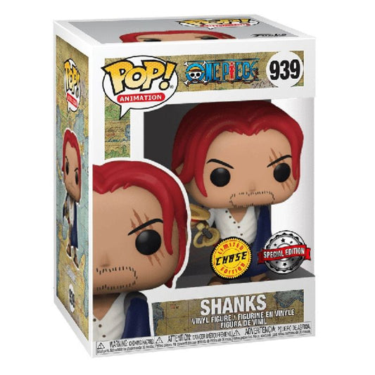 Funko Pop! Shanks Chase - One Piece Anime Collectible Figure
