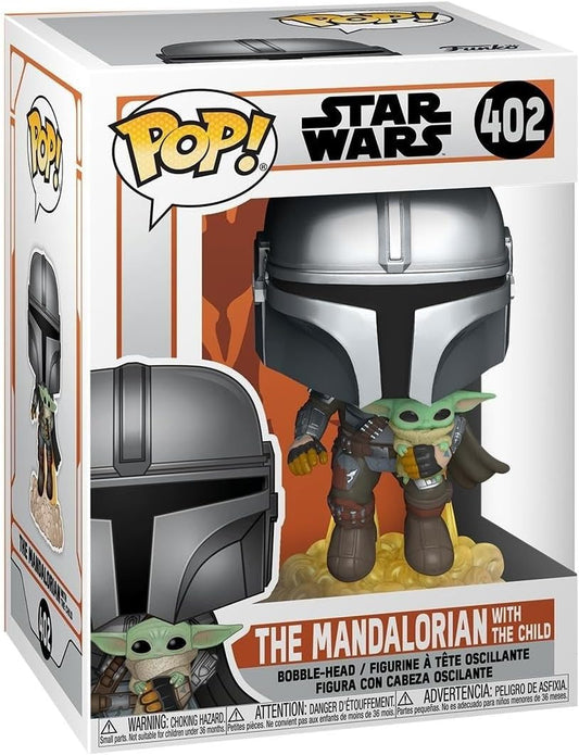 Funko Pop! Star Wars The Mandalorian With The Child Vinyl Figure #402