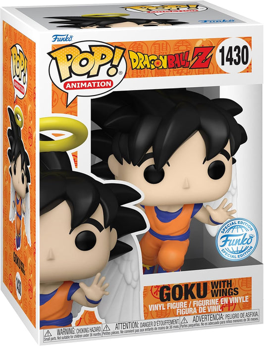 Funko Pop! Dragon Ball Goku With Wings Vinyl Figure Special Edition #1430