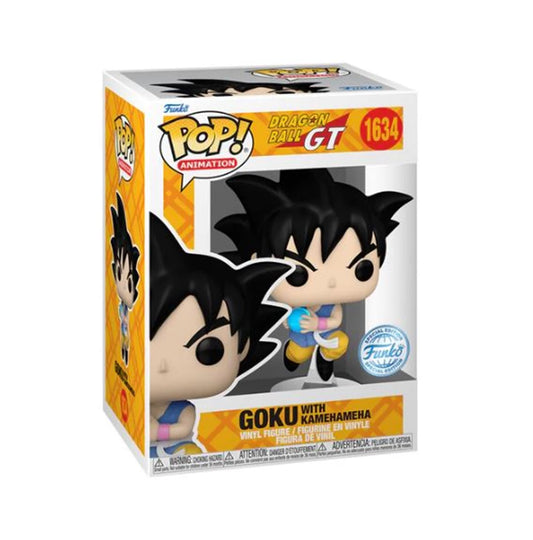 Funko Pop! Dragon Ball Son Goku With Kamehameha Vinyl Figure #1634