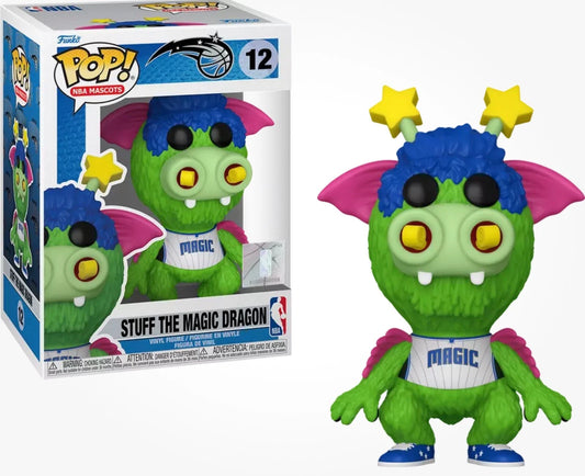 Funko Pop! NBA Mascots Orlando Magic Stuff the Magic Dragon Vinyl Figure #12