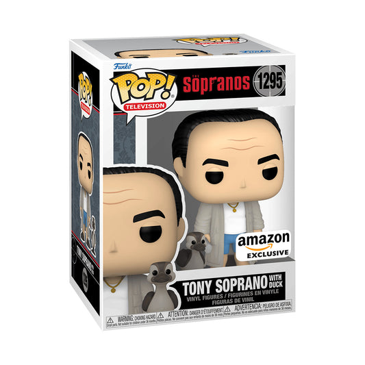 Funko Pop! The Sopranos - Tony Soprano with Duck - Amazon (Exclusive) #1295