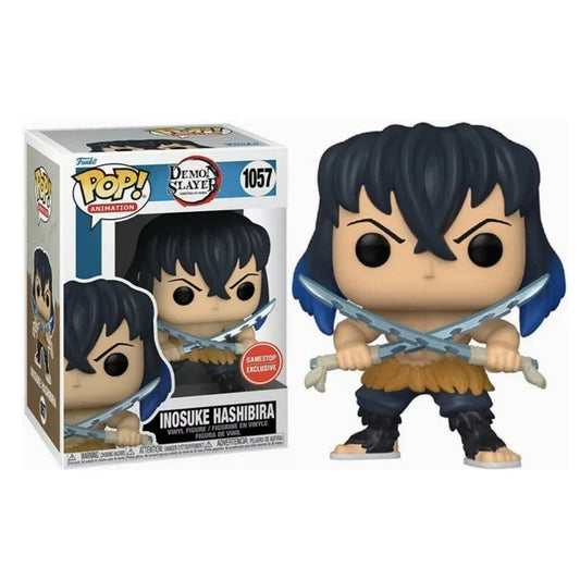 Funko Pop Anime Demon Slayer Inosuke Hashibira Gamestop Exclusive #1057