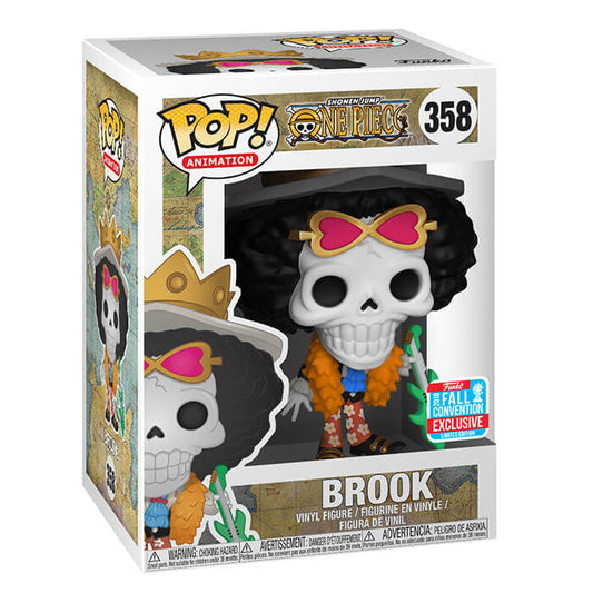 Funko Pop! Brook With Guitar - One Piece Anime Collectible Figure
