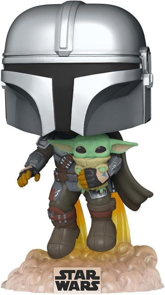Funko Pop! Star Wars The Mandalorian With The Child Vinyl Figure #402