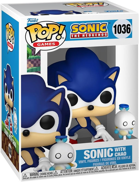 Funko Pop! Sonic the Hedgehog - Sonic with Chao #1036 Vinyl Figure