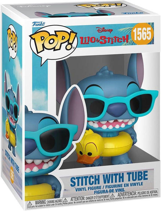 Funko Pop! Lilo & Stitch Stitch With Tube Vinyl Figure #1565