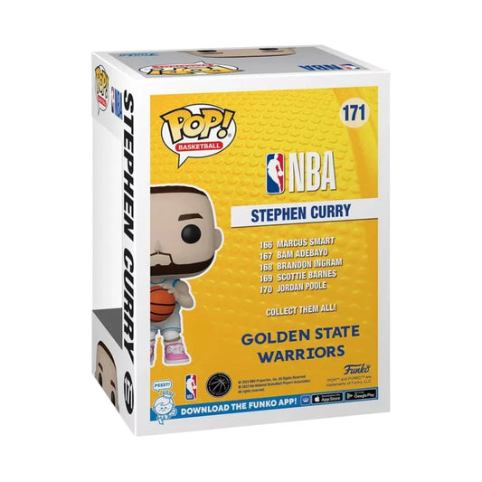 Funko Pop! NBA Steph Curry Golden State Warriors 2022 All Star Vinyl Figure #171