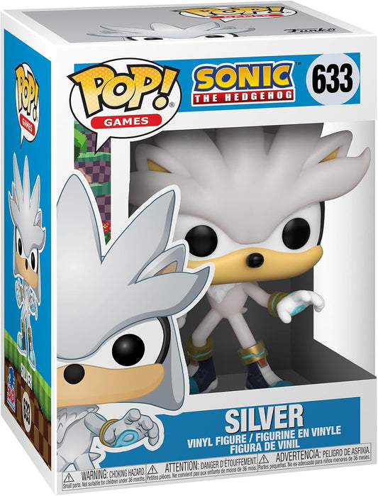 Funko Pop! Sonic the Hedgehog - Silver #633 Vinyl Figure