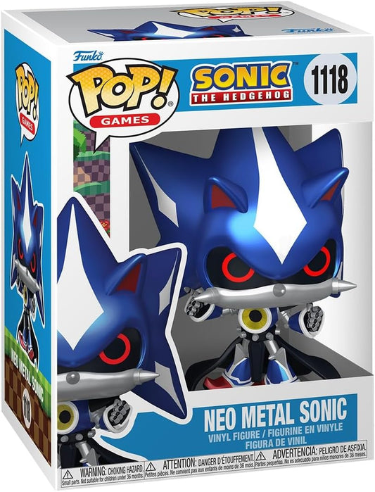 Funko Pop! Sonic the Hedgehog - Neo Metal Sonic #1118 Vinyl Figure