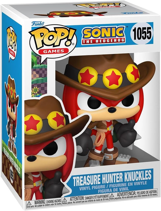 Funko Pop! Sonic the Hedgehog - Treasure Hunter Knuckles #1055 Vinyl Figure
