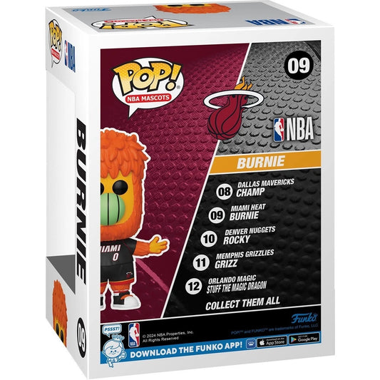 Funko Pop! NBA Mascots Miami Heat Burnie Vinyl Figure #09
