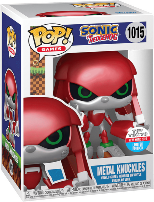 Funko Pop! Sonic the Hedgehog - Metal Knuckles #1015 Vinyl Figure