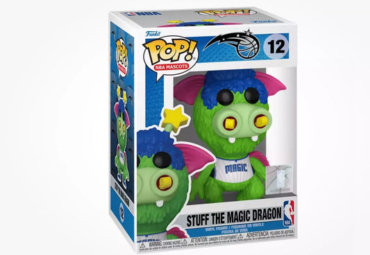 Funko Pop! NBA Mascots Orlando Magic Stuff the Magic Dragon Vinyl Figure #12