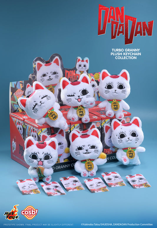 Dan Da Dan Turbo Granny Plush Keychain – Mystery Box Edition (Hot Topic Exclusive 2025)