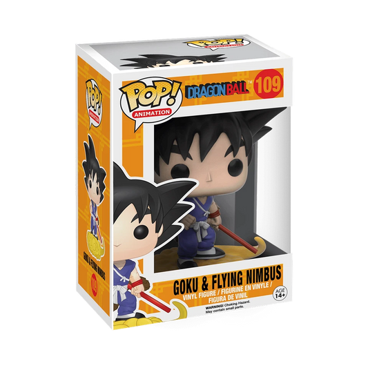 Funko Pop! Dragon Ball Goku & Flying Nimbus Vinyl Figure #109